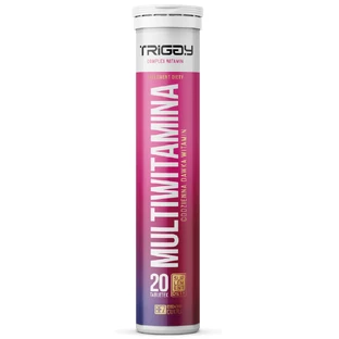 Triggy Multivitamin, Erdbeergeschmack, 20 Brausetabletten