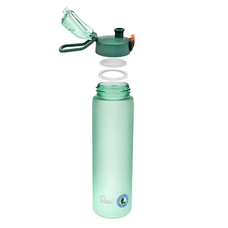 Majestic Sport, botella de agua tritan, Okosei Mat, verde, 750 ml