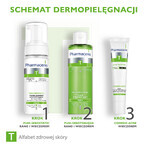 Pharmaceris T Puri-Sebostatic set, deep cleansing facial cleansing foam, restores hydro balance, 2 x 150 ml