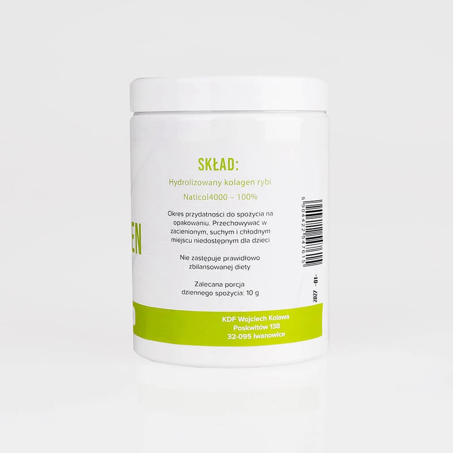 BetterMe Marine Collagen Peptides Pure, goût neutre, 500 g