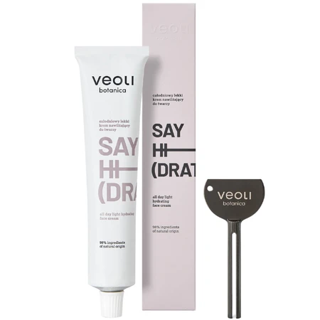 Veoli Botanica Say Hi(dration), crème hydratante légère pour le visage, 75 ml