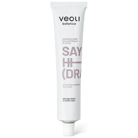 Veoli Botanica Say Hi(dration), crème hydratante légère pour le visage, 75 ml