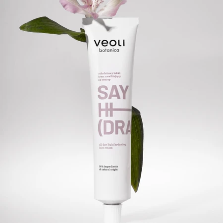 Veoli Botanica Say Hi(dration), crème hydratante légère pour le visage, 75 ml