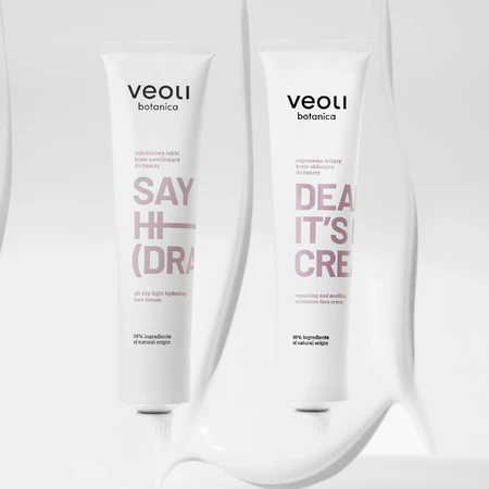 Veoli Botanica Say Hi(dration), crème hydratante légère pour le visage, 75 ml