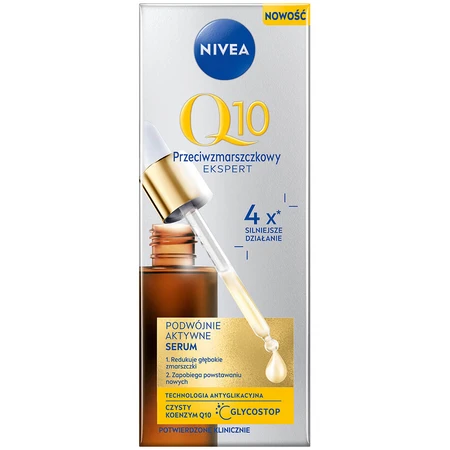 Nivea Q10 Anti-Wrinkle Expert, double active face serum, 30 ml