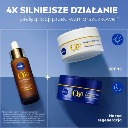 Nivea Q10 Anti-Wrinkle Expert, double active face serum, 30 ml