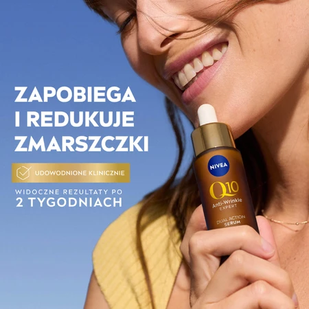 Nivea Q10 Anti-Wrinkle Expert, double active face serum, 30 ml