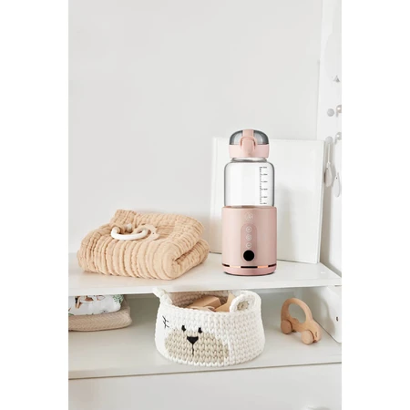 MyBabyBottle, calentador portátil de biberón, agua y leche para bebés, rosa