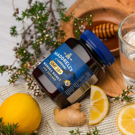 Haddrell's, Manuka UMF 16+ MGO 570+ Honig, 500 g