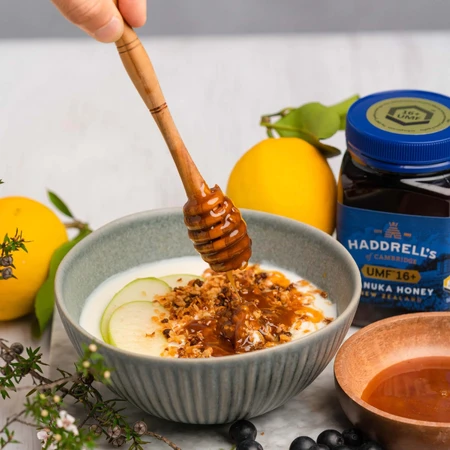Haddrell's, Manuka UMF 16+ MGO 570+ Honig, 500 g