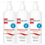 Set Emolium Dermocare, gel lavant crémeux, à partir de 1 mois, 3 x 400 ml Set Emolium Dermocare, gel lavant crémeux, à partir de 1 mois, 3 x 400 ml