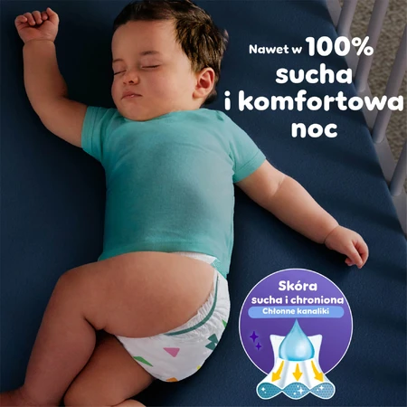 Pampers Active Baby, couches, taille 7, plus de 15 kg, 44 pièces