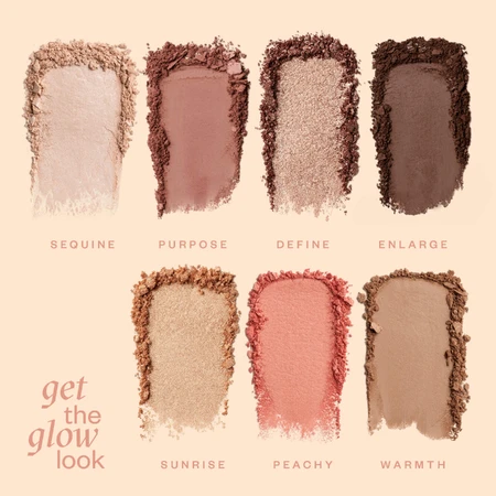 Paese Get The Glow Look, Multitasking-Palette für Gesicht und Augen Make-up, 1 Stück