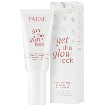 Paese Get The Glow Look, multi-tasking verhelderende gezichtscrème, 30 ml