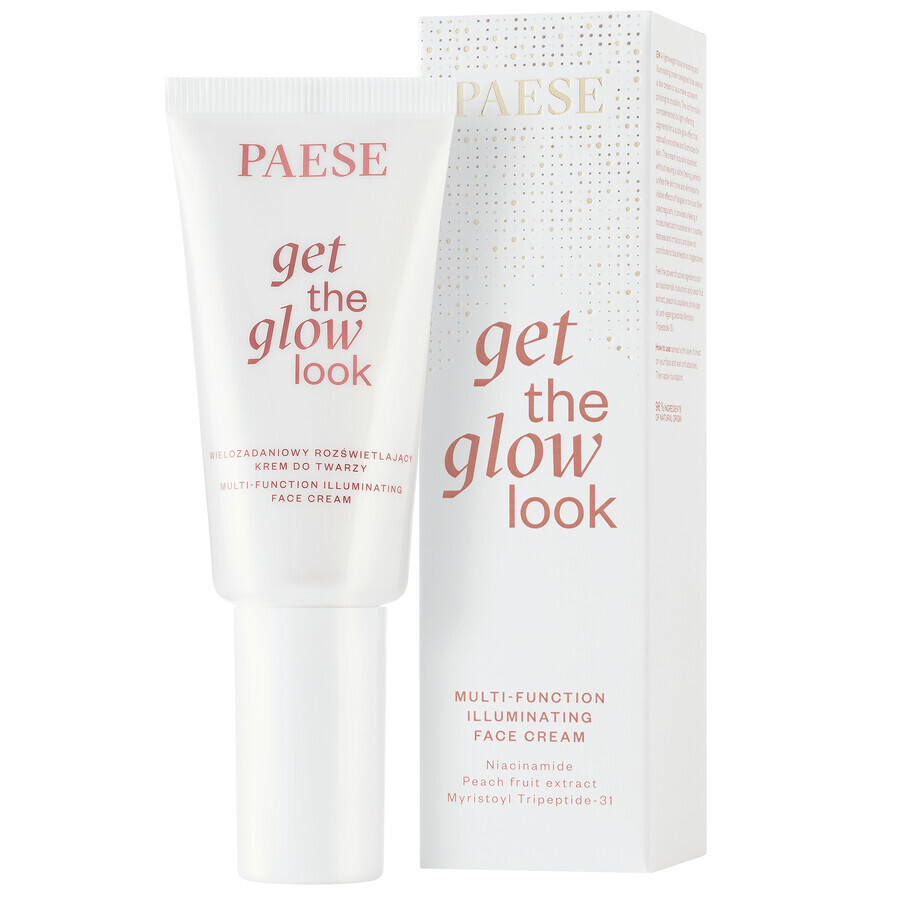 Paese Get The Glow Look, multi-tasking illuminating face cream, 30 ml