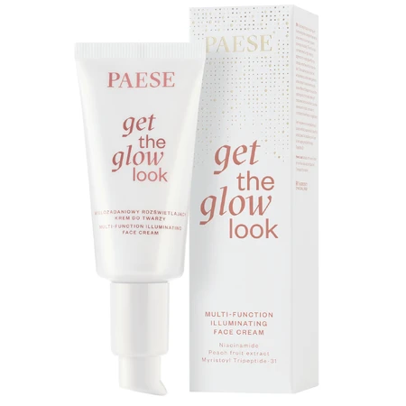 Paese Get The Glow Look, multi-tasking verhelderende gezichtscrème, 30 ml