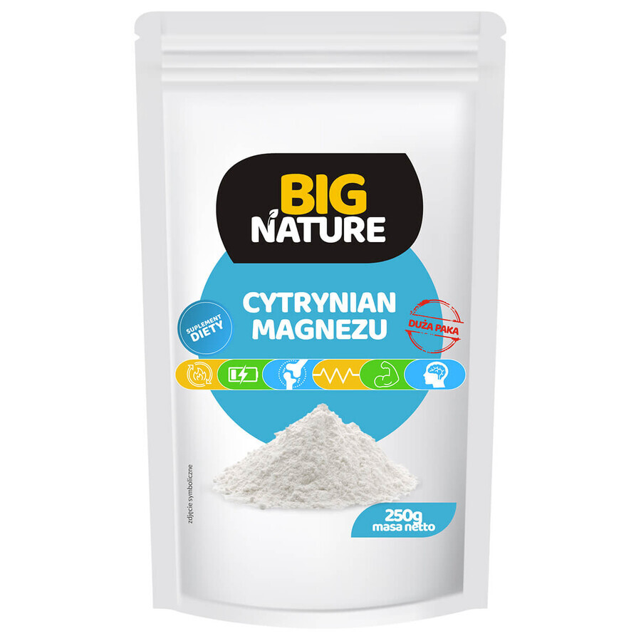 Big Nature Citrate de magnésium, 250 g