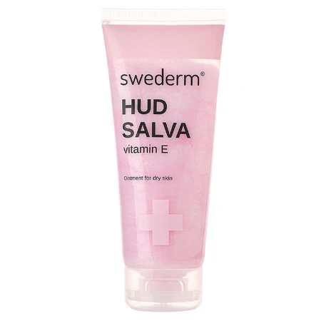 Set Swederm Hudsalva, Ölsalbe mit Vitamin E, trockene Haut, 100 ml + Swederm Comfort Roll, 60 ml + Hudsalva Salbe mit Vitamin E, 2 x 8 ml gratis