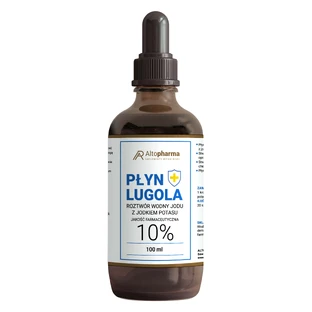 Lugolsche Flüssigkeit 10%, wässrige Lösung von Jod mit Kaliumjodid, 100 ml
