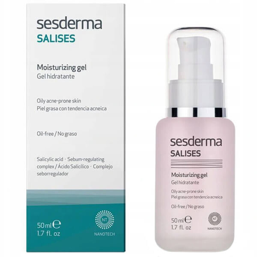 Sesderma Salises, gel hidratant, 50 ml