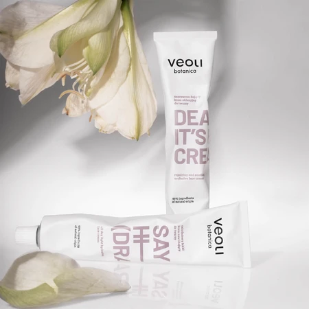 Veoli Botanica Querida Piel, Es Crema Rica, crema facial oclusiva reparadora y calmante, 75 ml