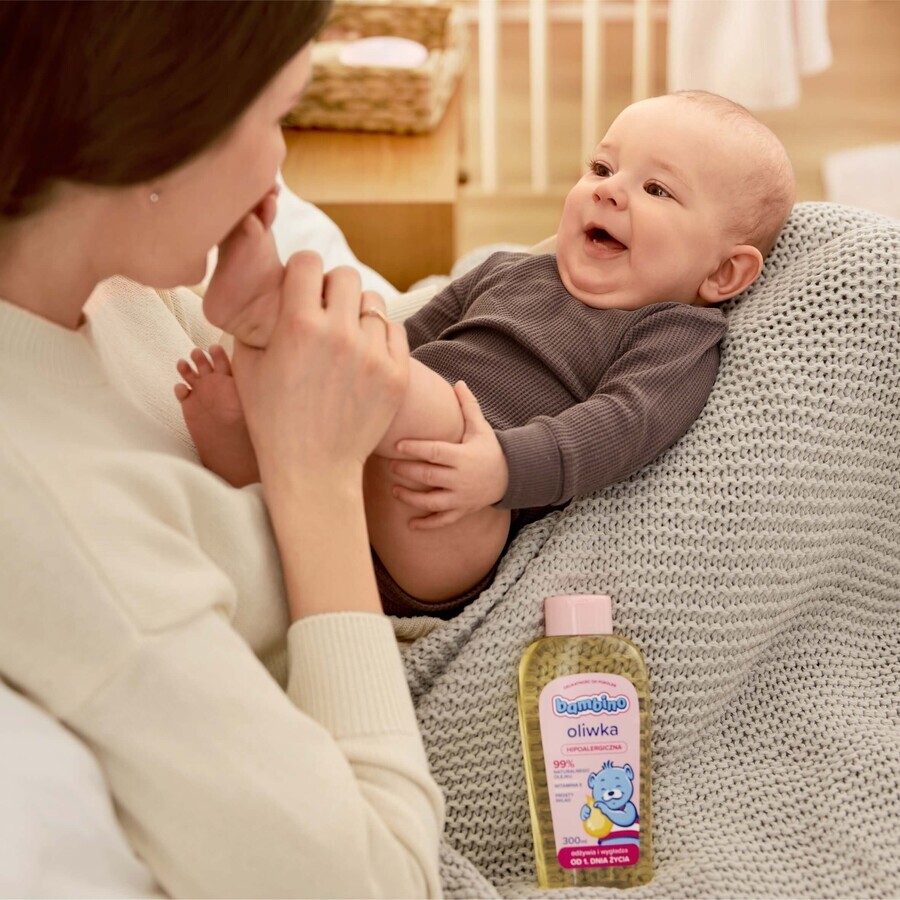 Bambino, huile d'olive hypoallergénique, dès le premier jour de vie, 150 ml