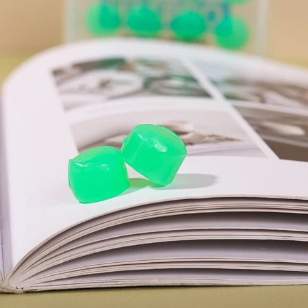 Haspro, molded earplugs with aloe vera, 12 pieces