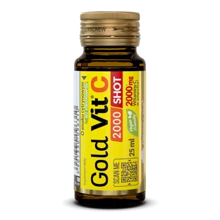 Olimp Gold-Vit C 2000 Shot, Zitronengeschmack, 25 ml