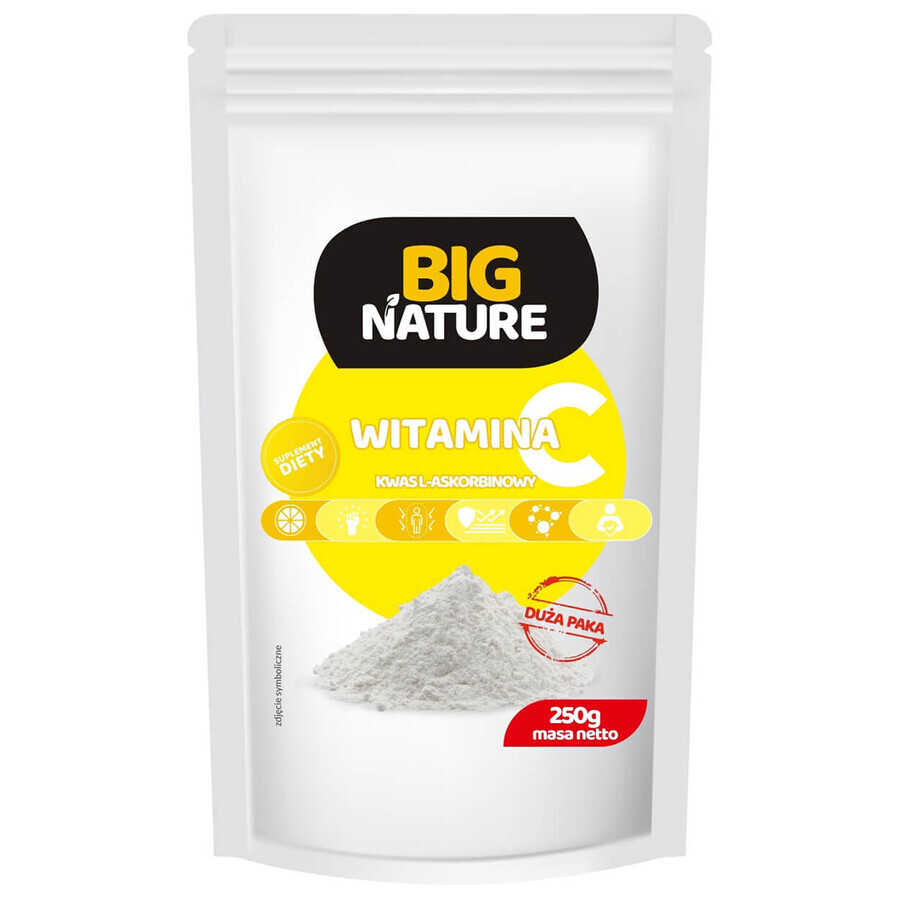 Big Nature Vitamin C, L-Ascorbinsäure, 250 g