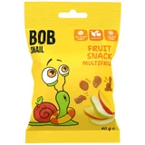 Bob Snail Rollitos de gelatina multifrutas, 40 g