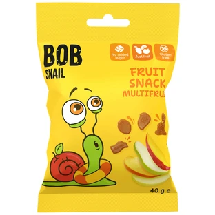 Bob Snail Multifrucht-Gelee-Rollen, 40 g