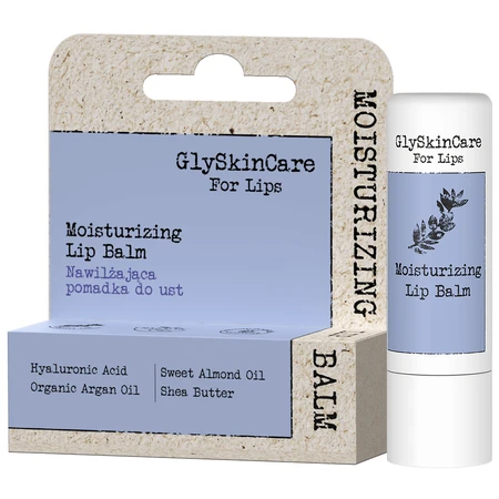 GlySkinCare voor lippen, hydraterende lippenstift, 4.9 g