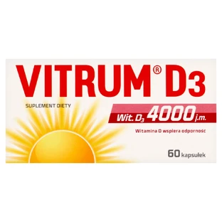 Vitrum D3 Sterk, vitamine D 4000 IE, 60 capsules
