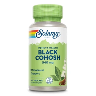 Black Cohosh 540mg Solaray, 60 Kapseln, Secom