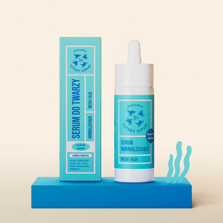 Four Spokes, normalizing serum, moss and algae, 30 ml
