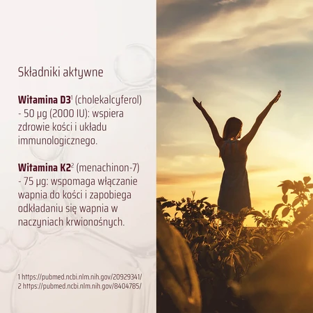 Intenson Vitamine D3 + K2, 120 softgel capsules