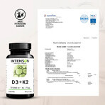 Intenson Vitamina D3 + K2, 120 capsule softgel