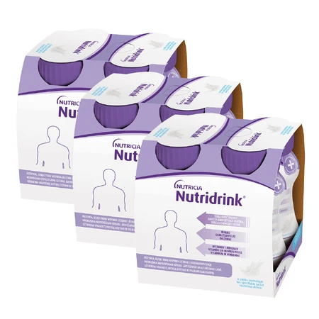Nutridrink kit, préparation nutritionnelle, goût neutre, 12 x 125 ml