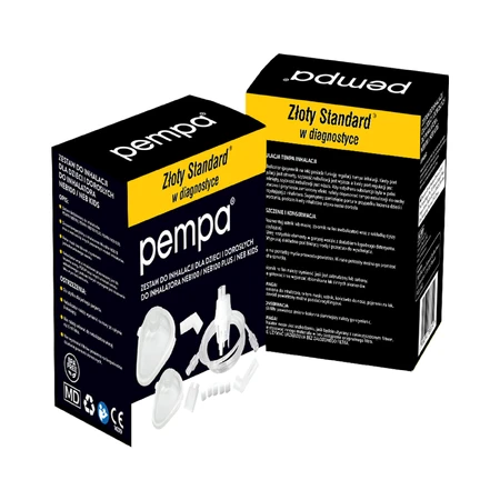 Pempa, kit de inhalación para niños y adultos para el inhalador NEB100, NEB100 Plus y NEB Kids