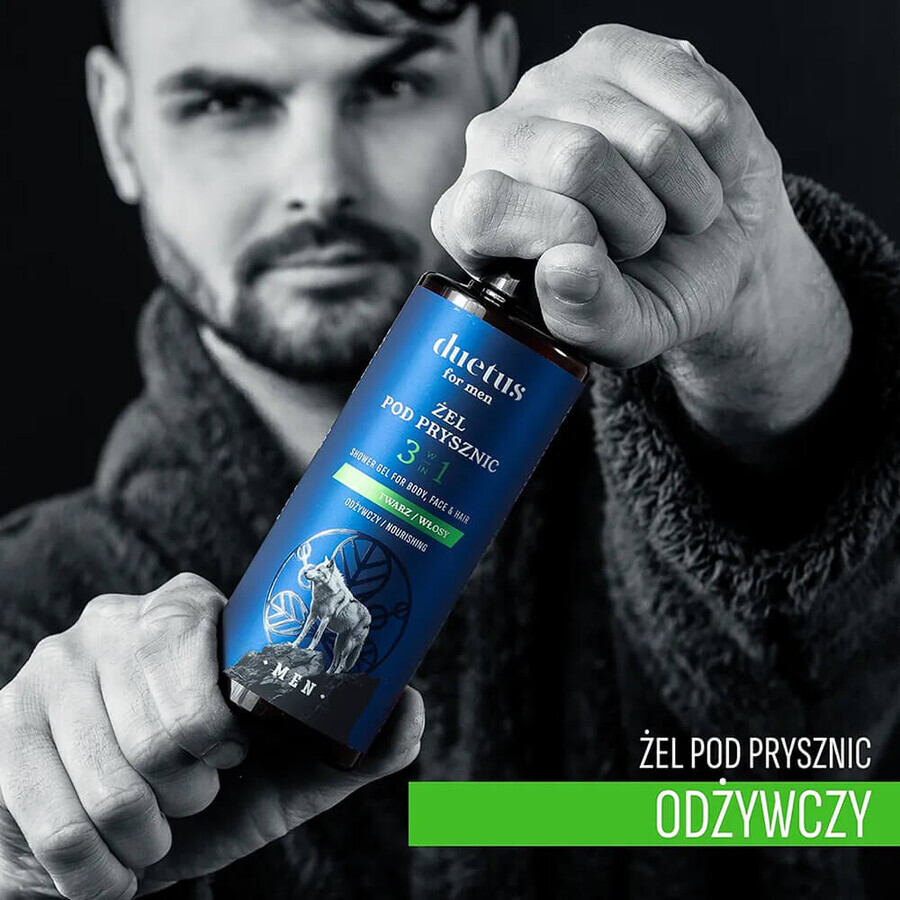 Duetus For Men, pflegendes 3-in-1-Duschgel, 300 ml