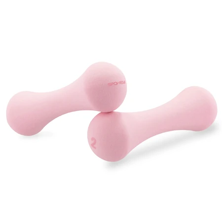 Spokey Bone, halters, roze, 2 kg, 2 stuks