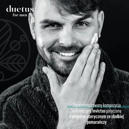 Duetus For Men, crema facial hidratante, 50 ml