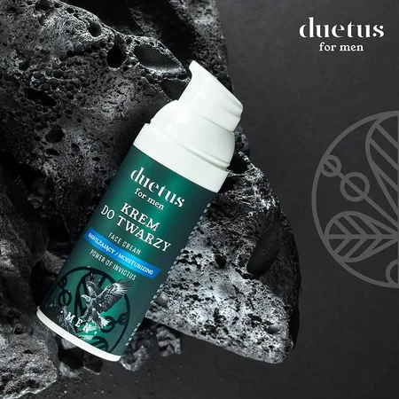 Duetus For Men, crema facial hidratante, 50 ml
