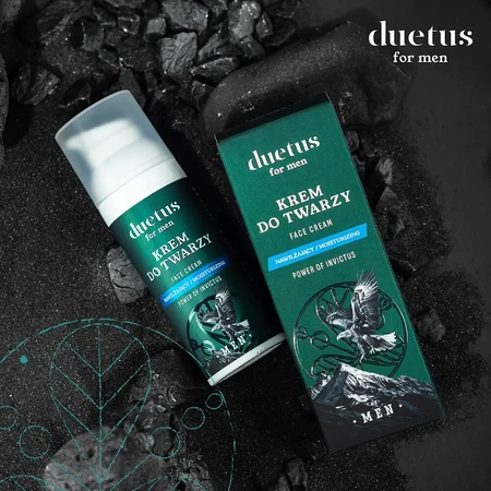 Duetus For Men, crema facial hidratante, 50 ml