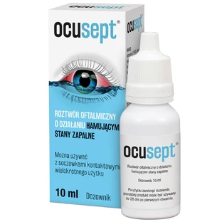 Ocusept, ophthalmische Lösung mit entzündungshemmender Wirkung, 10 ml