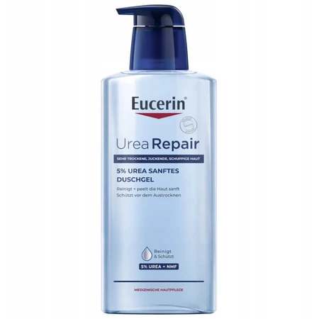 Eucerin Urearepair, gel lavante con 5% de urea, 400 ml