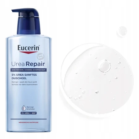 Eucerin Urearepair, gel lavante con 5% de urea, 400 ml