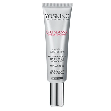 Yoskine Okinawa Green Caviar, crema para ojos, párpados y labios, 15 ml