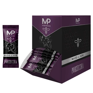 Jus de miel polonais & miel, groseille, bâtonnet, 100 x 6 g