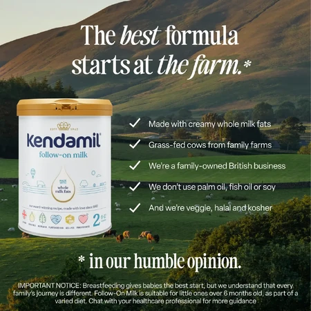 Kendamil Premium 2 HMO+, follow-on milk, after 6 months, 600 g